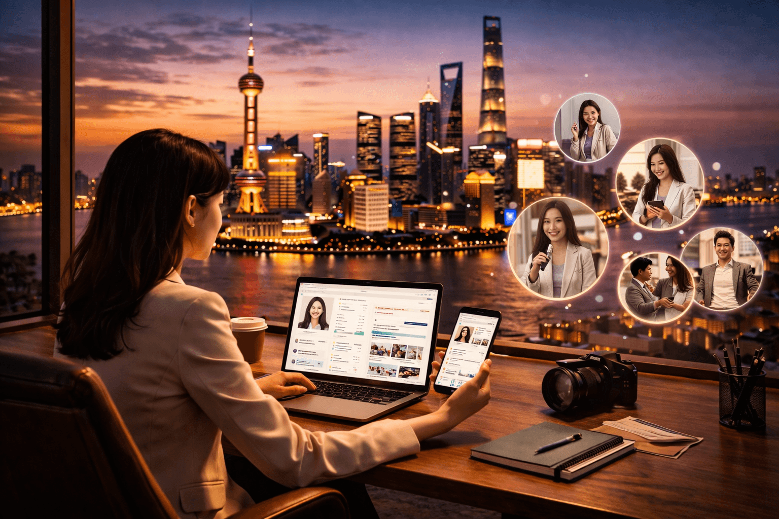 Personal branding China voor atleten beroemdheden en directeuren