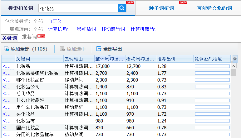 baidu keyword rank tracker